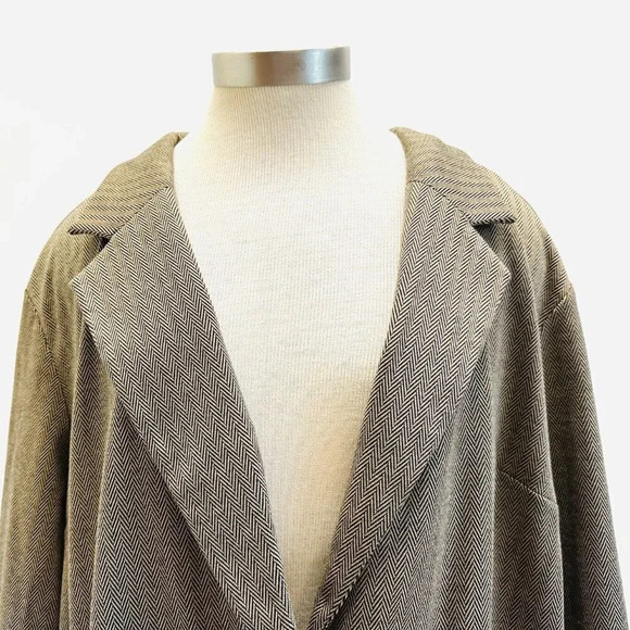 NWT CROFT&BARROW Women Long Sleeve One Button Career Blazer Jacket Plus Size 3X - Picture 2 of 12